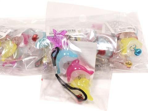 イルカ3連ストラップ｜おもちゃ・縁日玩具・駄菓子