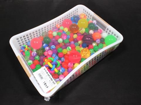 スーパーボール（本物) スーパーボール 変形キラキラアソート（300ヶ） | 1.縁日グッズ