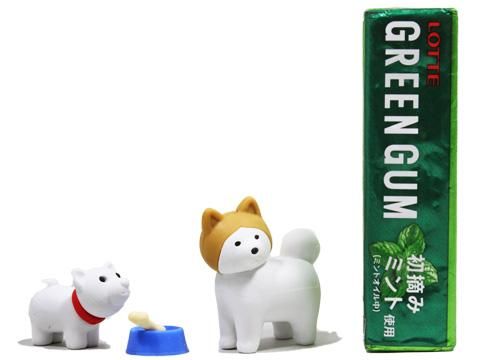 イワコー おもしろ消しゴム】『子犬』＜5種アソート＞☆日本製