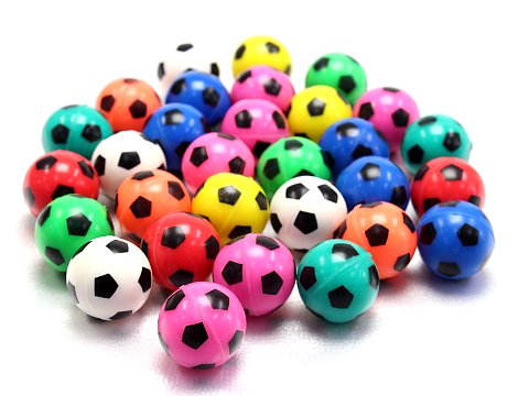 スーパーボール サッカー ２７ｍｍ おもちゃ ホビー ゲーム 縁日玩具 大国屋
