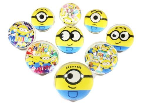 スーパーボール ミニオンズ４５ｍｍ おもちゃ ホビー ゲーム 縁日玩具 大国屋