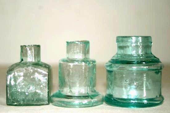 イギリス アンティーク ボトル 3本セット イギリス アンティーク