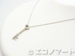 Tiffany&Co. ティファニー Pt950　キーオーバルダイヤモンド