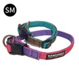 【OUTLET 20%OFF】 【WANDAWAY】小型犬用 丈夫で軽く水に強いPPクッション首輪♪ SMサイズ リードとお揃い