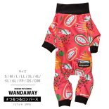 <img class='new_mark_img1' src='https://img.shop-pro.jp/img/new/icons23.gif' style='border:none;display:inline;margin:0px;padding:0px;width:auto;' />【SALE 30%OFF】 【WANDAWAY】つるつるロンパース・パパイヤ（PPY）