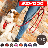【EZYDOG】ゼロショックライト（小型犬向け）［イージードッグ／平紐型のショック吸収リード］