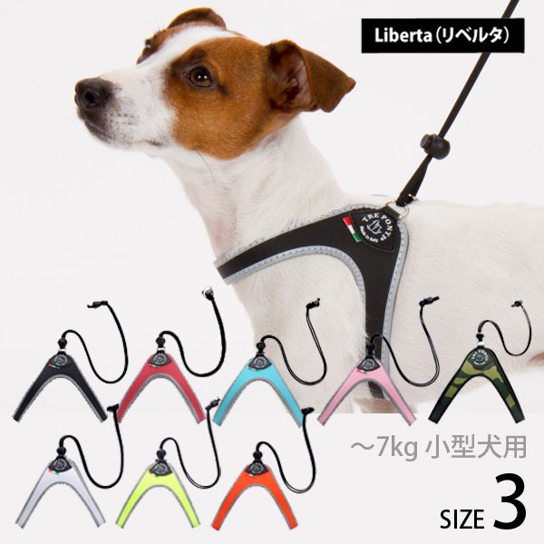 小型犬用ハーネス liberta サイズ 3