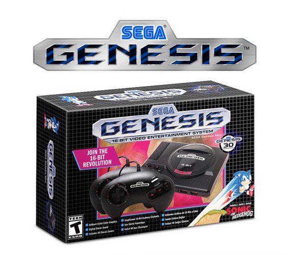 セガ　ジェネシスミニ　メガドライブ　Genesis mini