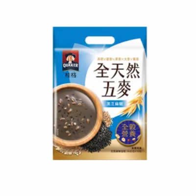 桂格（Quaker）微糖インスタントドリンク 【 黒ゴマ糊 】全天然五麥シリーズ 海外直送品 - ザ・台湾ナイトマーケットYACHIA