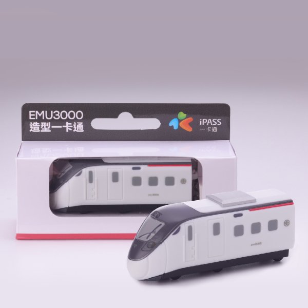 台湾限定ICカード 台湾鉄道×iPASS一卡通 イーカートン ストラップ型 