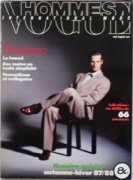 VOGUE HOMMES INTERNATIONAL MODE (Fr)  1987/88年A/W No.6