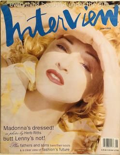 Andy Warhol's Interview magazine バックナンバーは、アンヅ