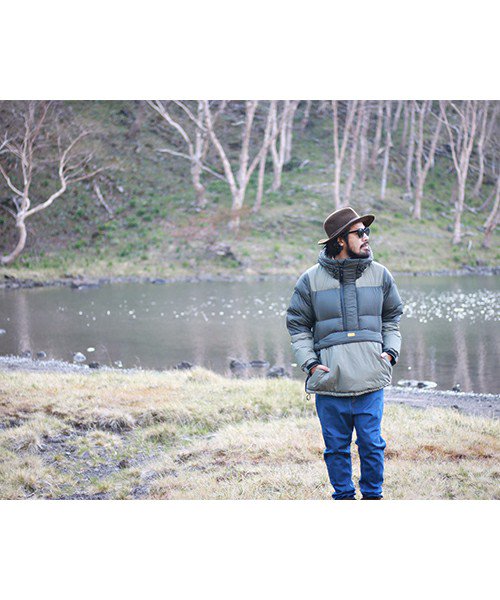 LIST × NANGA PULLOVER DOWN JACKET - NATAL DESIGN ONLINE SHOP