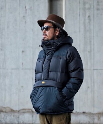 LIST × NANGA PULLOVER DOWN JACKET - NATAL DESIGN ONLINE SHOP