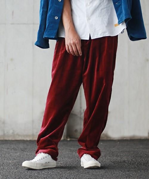 ZOOTIE PANTS VELVET / ズーティーパンツ ベルベットMWaistウエスト86cm