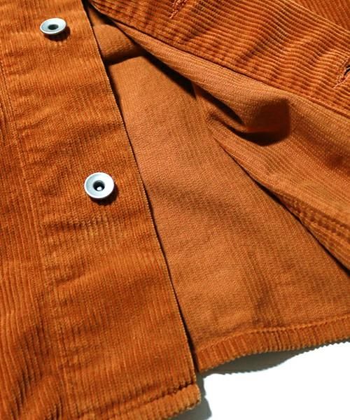 ジャケット・アウター NATALDESIGN BRIAN JACKET CORDUROY ORANGE ブライアンジャケット コーデュロイ