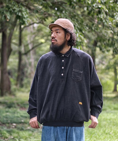 DENIM SWEAT POLO B.I.G - NATAL DESIGN ONLINE SHOP