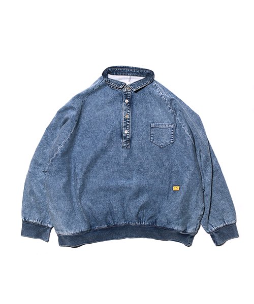 DENIM SWEAT POLO B.I.G - NATAL DESIGN ONLINE SHOP