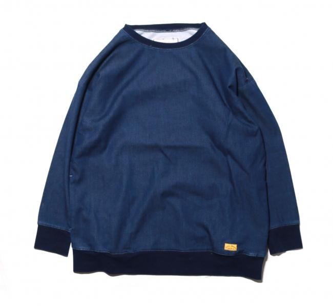 DENIM SWEAT CREW 2 - NATAL DESIGN ONLINE SHOP