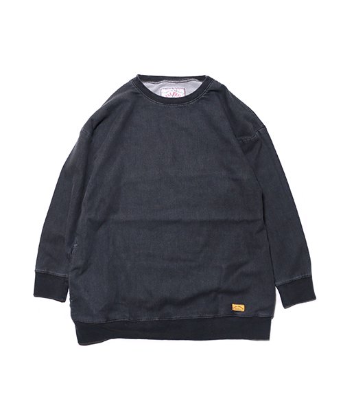 DENIM SWEAT CREW 2 - NATAL DESIGN ONLINE SHOP