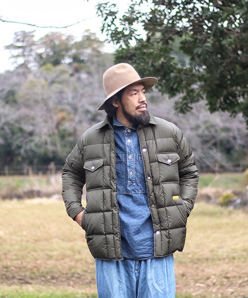 QUILTED DOWN SHIRTS JACKET - NATAL DESIGN ONLINE SHOP