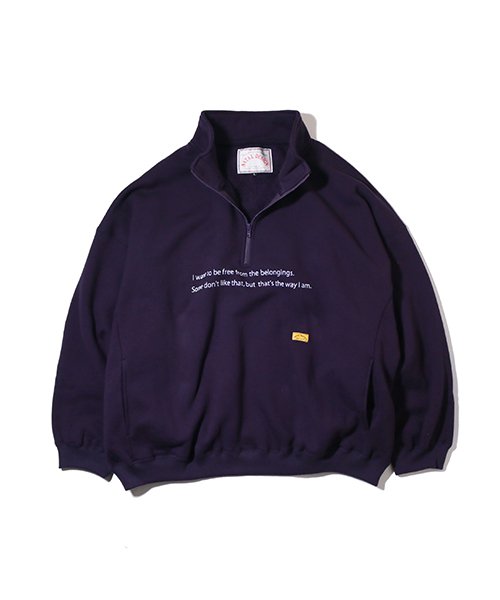 ネイタルデザイン c.c sweat half zip スウェット　NATAL