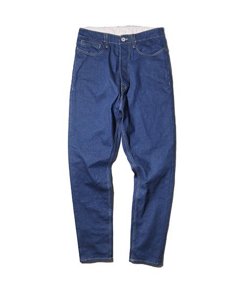 S600-s Sarouel Pants Stretch -OLD BLUE- - NATAL DESIGN ONLINE SHOP