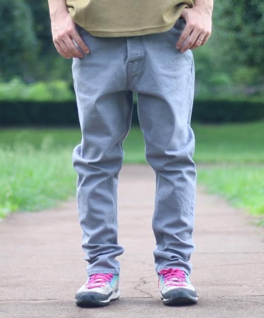 S600-s Sarouel Pants Stretch -GRAY- - NATAL DESIGN ONLINE SHOP