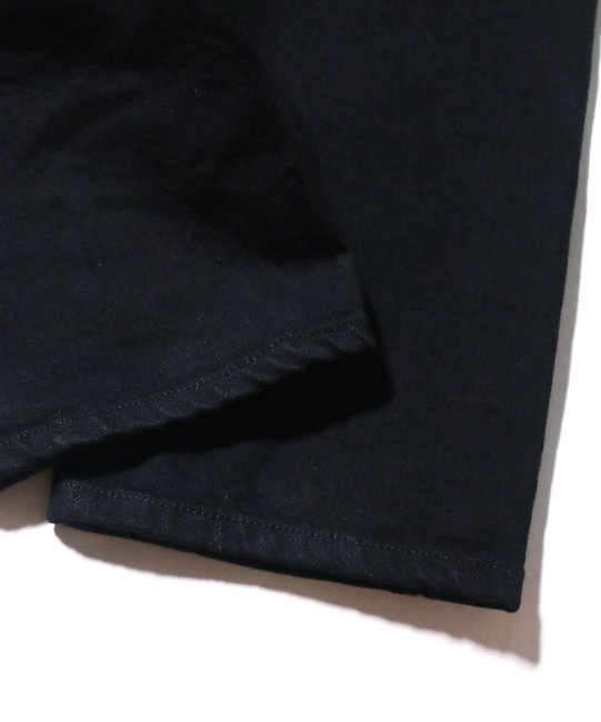 S600-s Sarouel Pants Stretch -ALL BLACK- - NATAL DESIGN ONLINE SHOP