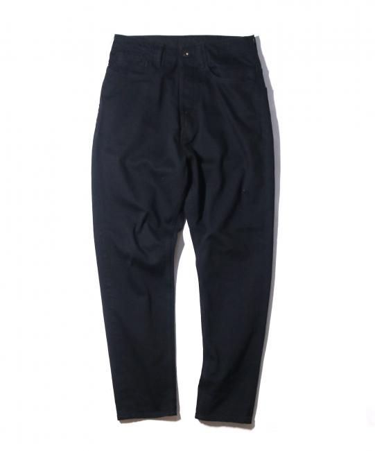 S600-s Sarouel Pants Stretch -ALL BLACK- - NATAL DESIGN ONLINE SHOP