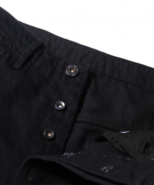 S600-s Sarouel Pants Stretch -ALL BLACK- - NATAL DESIGN