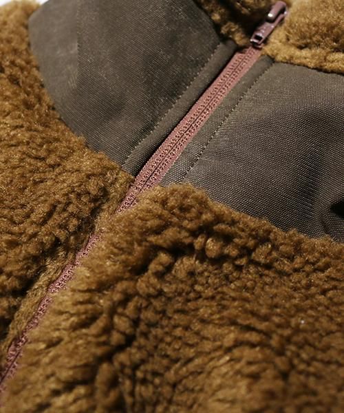 ネイタルデザイン　WHITE BUFFALO LIGHT BOA JACKET WHITE BUFFALO LIGHT BOA JACKET - NATAL DESIGN ONLINE SHOP