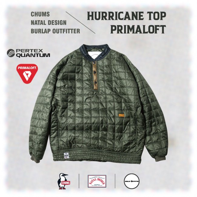 HURRICANE TOP PRIMALOFT - NATAL DESIGN ONLINE SHOP