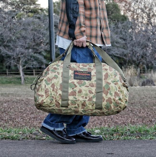 NATAL DESIGN KAMPING DUFFLE BAG ネイタルデザイン-tops.edu.ng