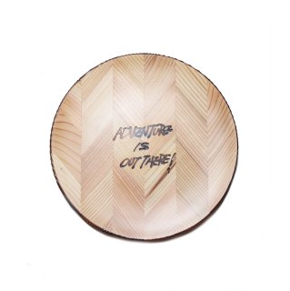 WOODEN YABANE PLATE AIOT!Ver. Scorched Back M