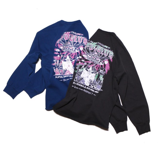 MサイズGRINDLODGE × NATAL DESIGN WWS CREW SWEAT - トップス