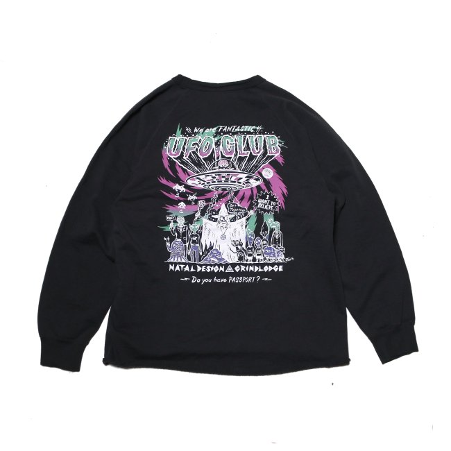 MサイズGRINDLODGE × NATAL DESIGN WWS CREW SWEAT - トップス