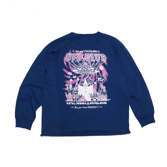 MサイズGRINDLODGE × NATAL DESIGN WWS CREW SWEAT - トップス