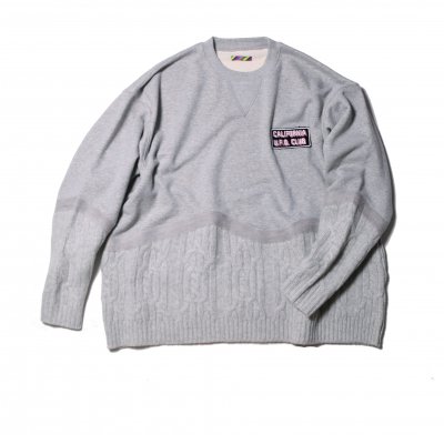 ͽʡNEEDLE PUNCH UFO CLUB CREW SWEAT