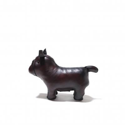 OMERSABULLDOGʥ֥ɥåˡ LEATHER ANIMAL MINIATURER