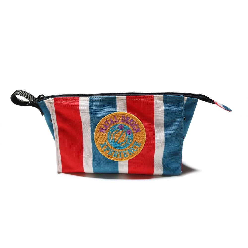 NATAL DESIGN TENT DOPP KIT レトロストライプ TENT DOPP KIT - NATAL DESIGN ONLINE SHOP