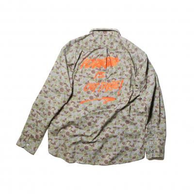 FOX FIRE X NATAL DESIGN  Fisheye Camouflage Shirt  AIOT ver.
