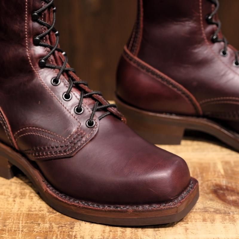 チェスター3P ウオッシュオフ BURGUNDY ドイツ製総本革使用