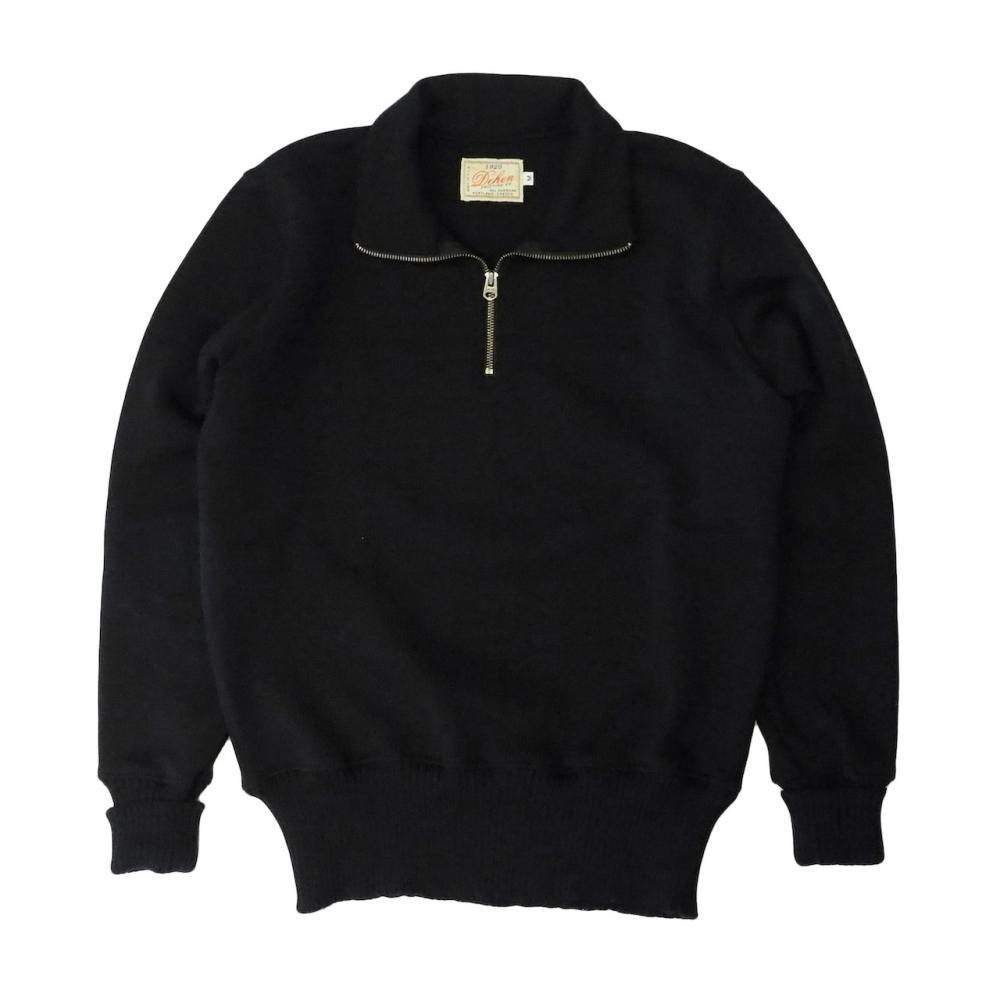 DEHENMOTORCYCLE SWEATER -BLACK-