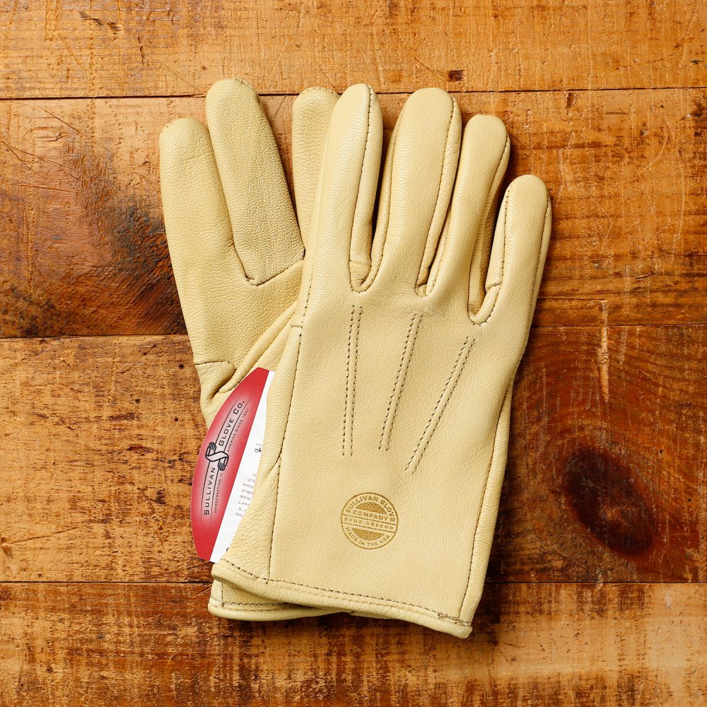 THE DRIVER GLOVE〈Goatskin〉- Cream【サリバングローブ