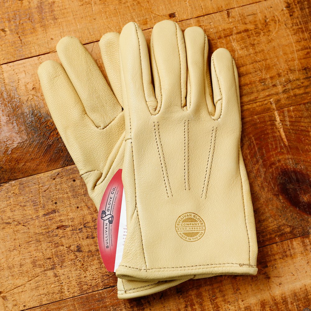 THE DRIVER GLOVE〈Goatskin〉- Cream【サリバングローブ】 - WESCO