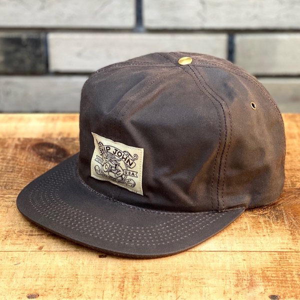 SHIP JOHN】Waxed Wills Hat - Brown - CYCLEMAN ONLINE STORE