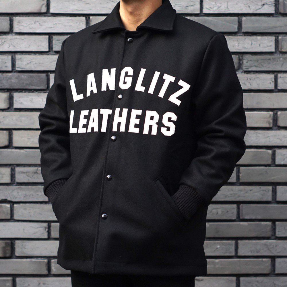 Langlitz Leathers×DEHEN Wool Jacket〈Black/White〉 - WESCO JAPAN