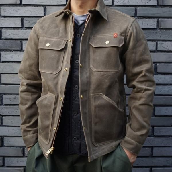 SHIP JOHN】Wills Jacket - Waxed Canvas〈Tan〉 - WESCO JAPAN ONLINE