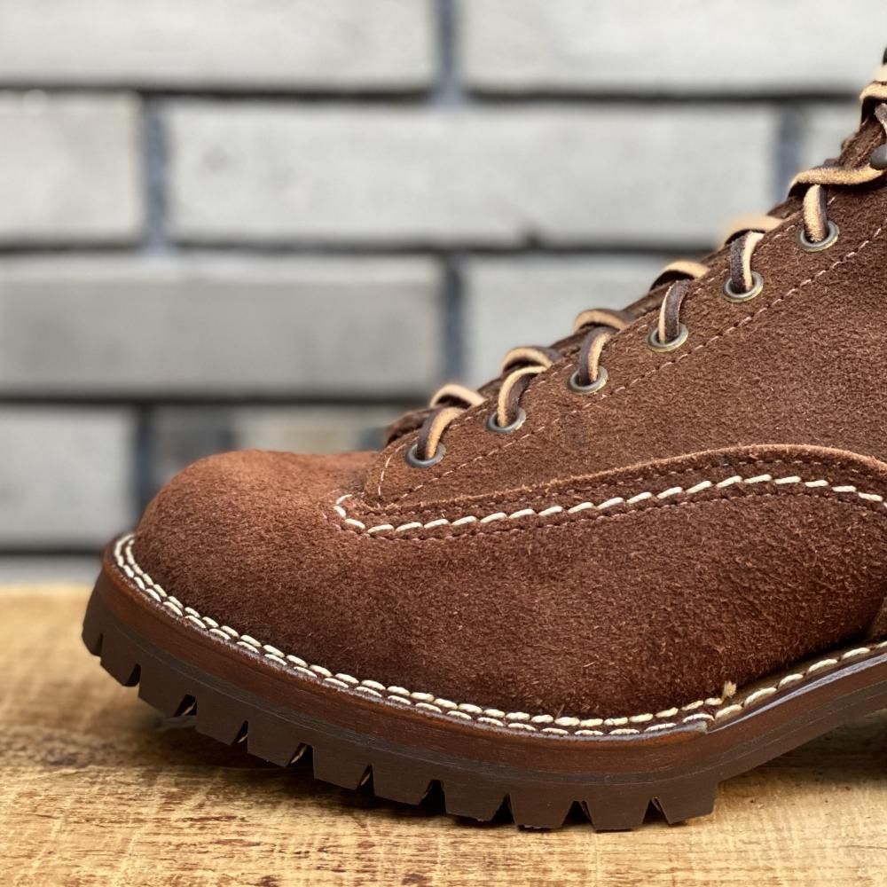 ストックブーツ】JOBMASTER Brown Rough Out #100sole 10